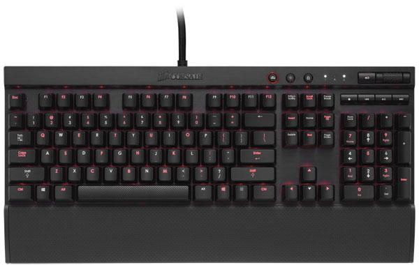 Клавиатура Corsair Vengeance K70 доступна в вариантах с клавишами Cherry MX Blue, Cherry MX Brown и Cherry MX Red