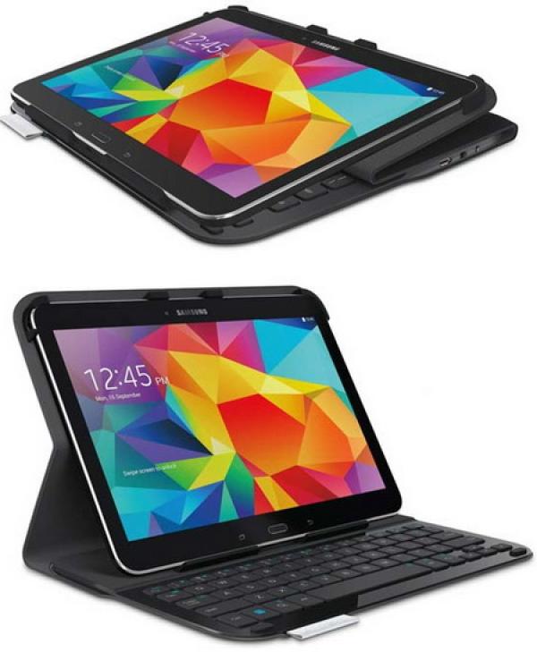Logitech выпустила чехол-клавиатуру Ultrathin Keyboard Folio для Galaxy Tab 4 10.1