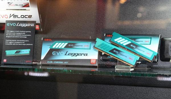 Модули памяти GeIL EVO Leggera DDR3 оснащены компактными радиаторами