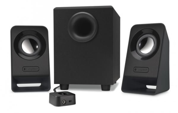 Акустика Logitech Multimedia Speakers Z213 формата 2.1 отличается компактностью