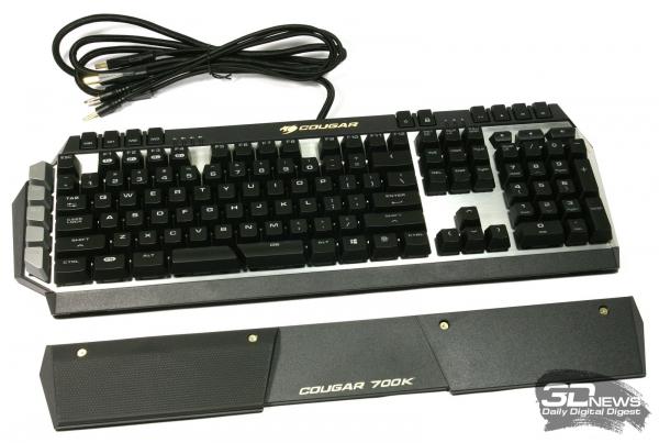 Игровая клавиатура Cougar 700K - с процессором и памятью