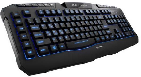 Sharkoon начала продажи геймерской клавиатуры модели Skiller PRO