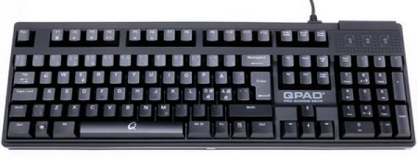 QPAD анонсировала выпуск своей новой геймерской проводной механической клавиатуры модели MK-70