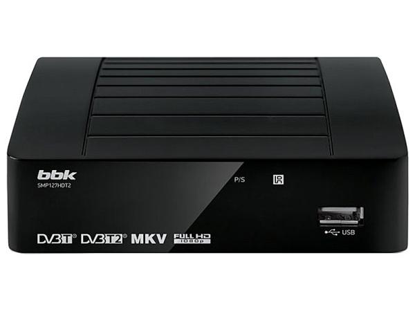 В ноябре супер цена на эфирный DVB-T2 ресивер BBK SMP127HDT2, PVR, Time shift, с функцией медиаплеера!