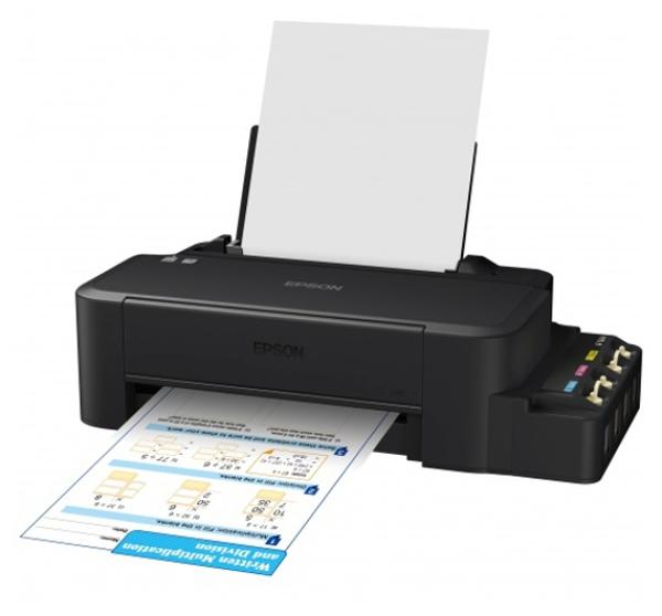 Принтер струйный Epson L120, A4, 720dpi, 8.5/4.5стр/мин, 4 цвета, USB2.0, СНПЧ