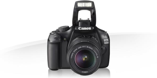 Фотоаппарат зеркальный цифровой Canon EOS 1100D Kit черный, 12.2Мпикс, ЖКД 2.7", USB2.0, ТВ выход, SD/SDHC, аккумулятор, прибл. 650 снимков, объектив Canon EF-S 18-55/3.5-5.6 IS II