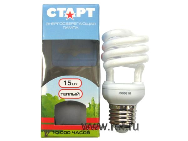 В апреле супер цена на лампу энергосберегающую Старт 15WSPC!
