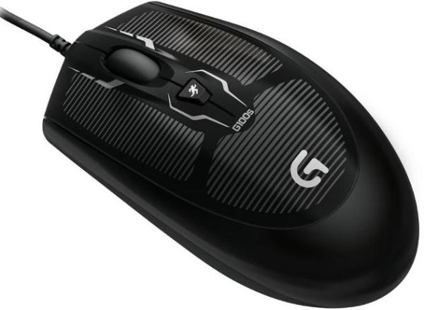 Мышь оптическая Logitech G100s Optical Gaming Mouse, USB, 4 кнопки, колесо, 2500/250dpi, черный, 910-003615