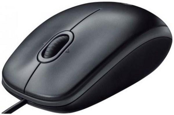 Мышь оптическая Logitech M100, USB, 3 кнопки, колесо <>, 1000dpi, черный, 910-001604