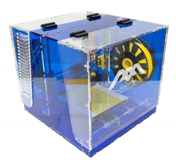 3D принтер Additive Manufacturing Альфа, 200мм*200мм*200мм, сопло 0.1-0.3мм, скорость печ. 50мм/с, USB2.0
