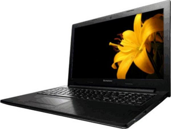 Ноутбук 15" Lenovo Ideapad G505 (59-399691), AMD E1-2100 1.0 4GB 500GB (HD8210) HD8570M 1GB DVD-RW USB2.0/2USB3.0 LAN WiFi HDMI/VGA камера SD/SDHC/SDXC 2.6кг DOS черный