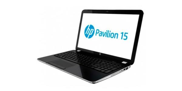 Ноутбук 15" HP 15-r050sr (G7E57EA), Celeron N2815 1.86 2GB 500GB DVD-RW 2USB2.0/USB3.0 LAN WiFi BT HDMI камера SD 2.23кг W8.1 черный