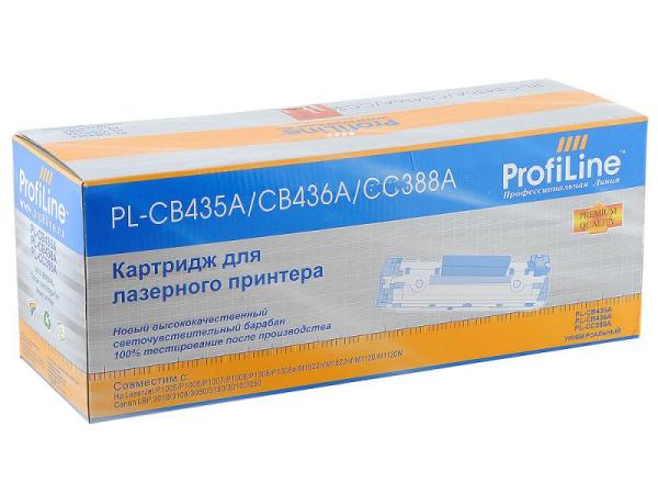 Картридж CB435A ProfiLine для LaserJet P1005/P1006, 1500стр