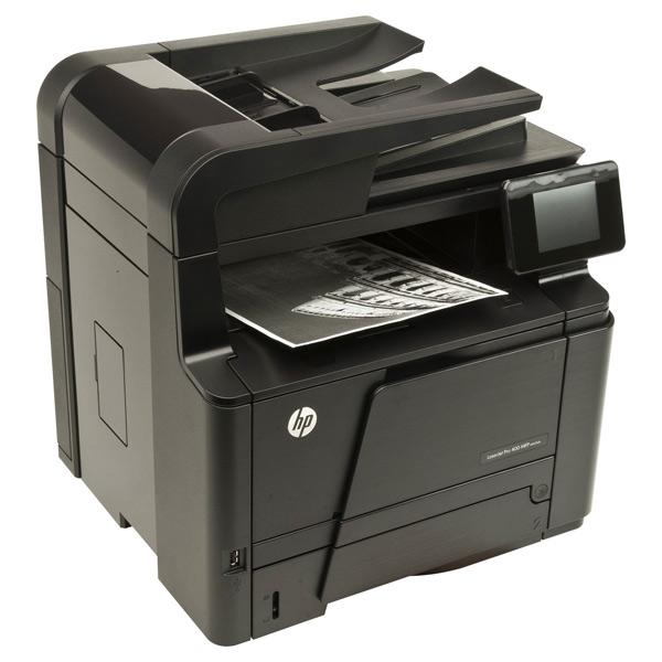 МФУ с факсом лазерное HP LaserJet Pro 400 MFP M425dn (CF286A), A4, 33стр/мин, 1200dpi, копир 600dpi, Zoom 25..400%, автоподатчик, сканер 1200dpi, 30bit, LAN1Gb, USB2.0, ЖК 3.5", дуплекс, 50000стр/мес