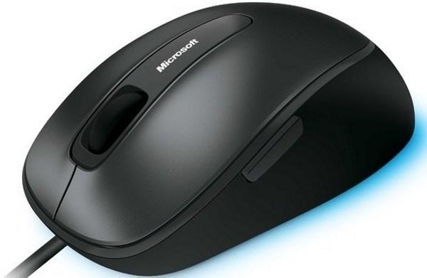 Мышь оптическая Microsoft Comfort Mouse 4500, USB, BlueTrack, 5 кнопок, колесо <>, 1000dpi, программируемая, черный, 4FD-00002/00024
