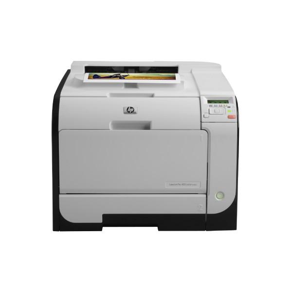 Принтер лазерный цветной HP LaserJet Pro 400 M451nw (CE956A), A4, 600dpi, 20/20стр/мин, 128/384MB, LAN, USB2.0, WiFi, 40000стр/мес