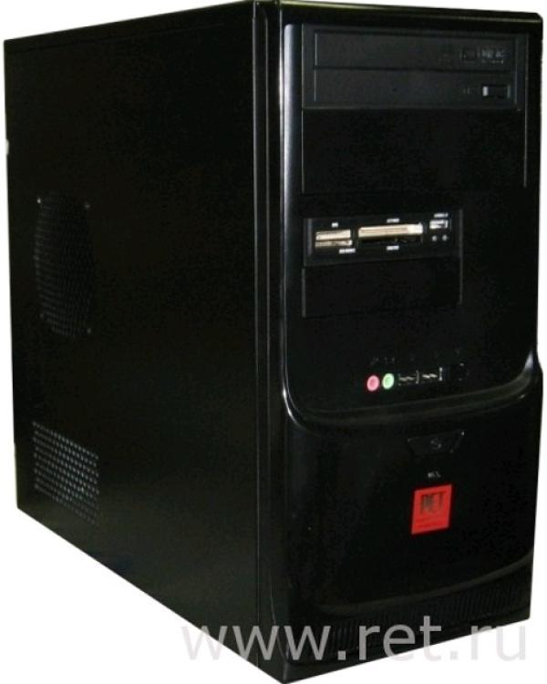 Компьютер РЕТ, Athlon II X3 455 3.3/ ASUS M5A78L Звук Видео LAN1Gb/ DDR3 4GB/ Gf GT620 1GB/ 500GB / DVD-RW/ CF/MMC/MS/SD/xD/ YY mATX 350Вт USB2.0 Audio черный-серебристый W7HB