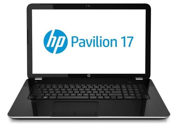 Ноутбук 17" HP Pavilion 17-f150nr (K1Q80EA), Core i5-4210U 1.7 8GB 750GB 1600*900 iHM86(iHD4600) GT840M 2GB DVD-RW USB2.0/2USB3.0 LAN WiFi BT HDMI/VGA камера MS/MMC/SD 2.9кг W8 серебристый