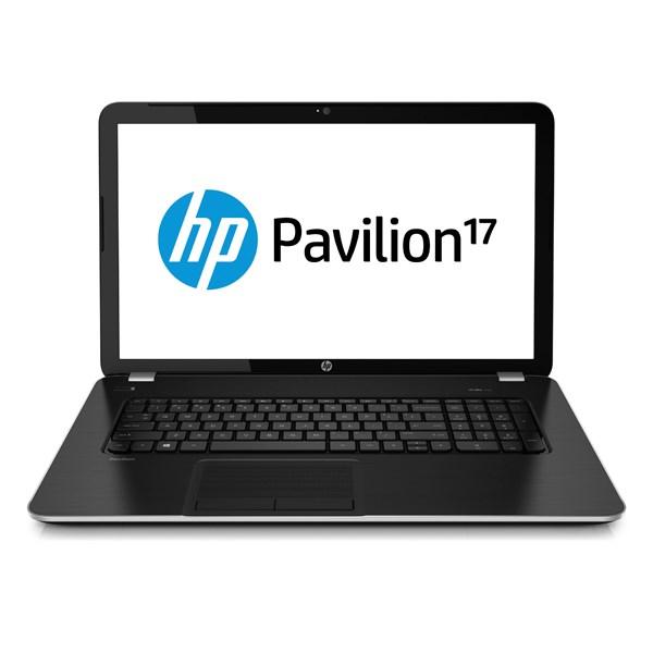 Ноутбук 17" HP Pavilion 17-e060sr (F0G23EA), Pentium 2020M 2.4 4GB 500GB 1600*900 iHM76 HD8670M 1GB DVD-RW USB2.0/2USB3.0 LAN WiFi BT HDMI/VGA камера MMC/SD/SDHC/SDXC 2.9кг W8 черный-серебристый