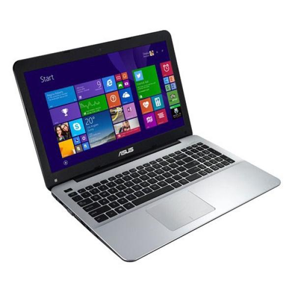 Ноутбук 15" ASUS X555LN-XO034H, Core i3-4030U 1.9 4GB 500GB GT840M 2GB DVD-RW USB2.0/2USB3.0 LAN WiFi BT HDMI/VGA камера MMC/SD 2.2кг W8 черный-серебристый