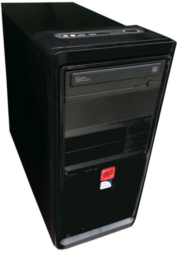 Компьютер Эверест, Pentium G2130 3.2/ ASUS H61M Звук Видео LAN1Gb/ DDR3 4GB/ Gf GT620 1GB/ 500GB / DVD-RW/ CF/MMC/MS/SD/xD/ YY mATX 350Вт USB2.0 Audio черный-серебристый