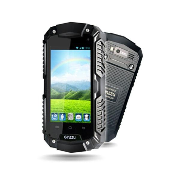Смартфон 2*sim Ginzzu RS7D, 2*1.3ГГц, 4GB, 3.5" 800*480, SD-micro, GSM/3G, GPS, BT, WiFi, G-sensor, радио, камера 5Мпикс, Zoom 4x, Android 4.2, 73*131.8*21.6мм 207г, черный