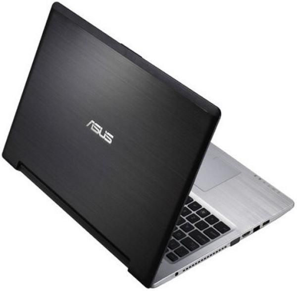 Ноутбук 15" ASUS K56CB, Core i5-3337U 1.8 4GB 500GB iHM76(iHD4000) GT740M 2GB DVD-RW 2USB2.0/USB3.0 LAN WiFi BT HDMI/VGA камера SD/SDHC 2.3кг W8 черный-серебристый