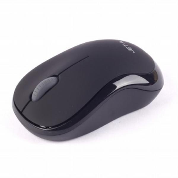 Мышь беспроводная оптическая JETAccess Comfort OM-U35G, USB, 3 кнопки, колесо, FM 10м, 1200dpi, для ноутбука, 1*AA, черный