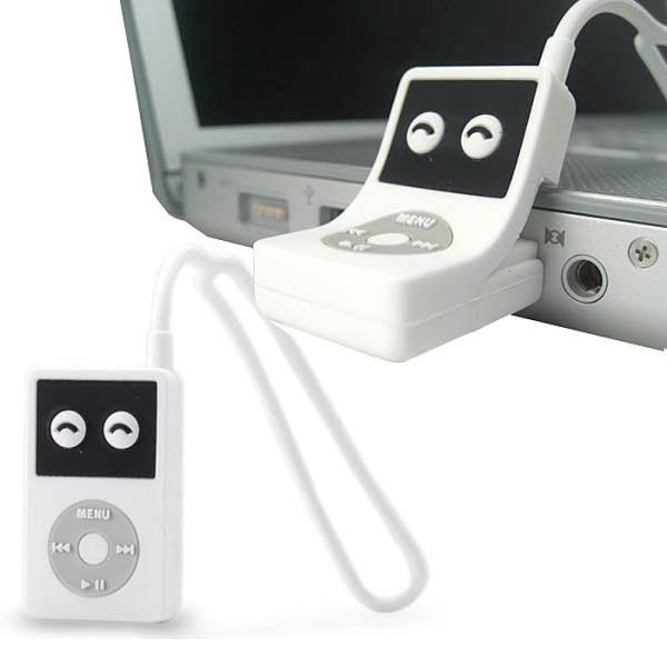 Флэш-накопитель USB2.0   4GB Bone FD-4GB/B_POD/W, брызгозащищенный, пылезащищенный, белый-черный, стильный дизайн