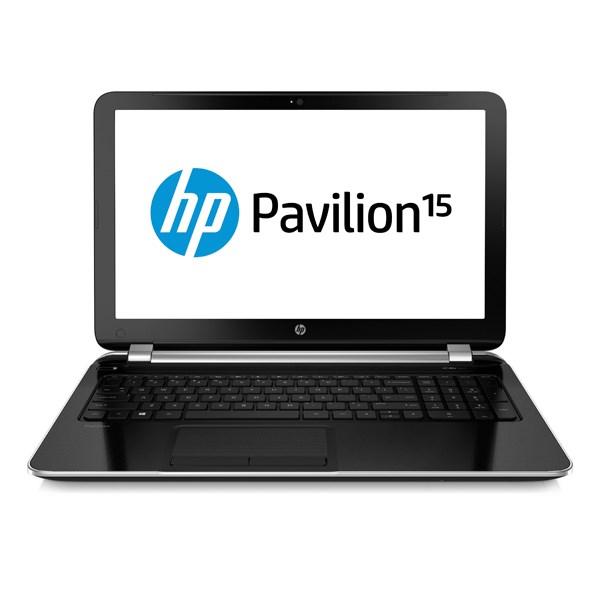 Ноутбук 15" HP Pavilion 15-n273sr (F8T38EA), Core i3-3127U 1.8 4GB 500GB HD8670M 2GB USB2.0/2*USB3.0 LAN WiFi BT HDMI/VGA камера SD 2.1кг W8 серебристый-черный