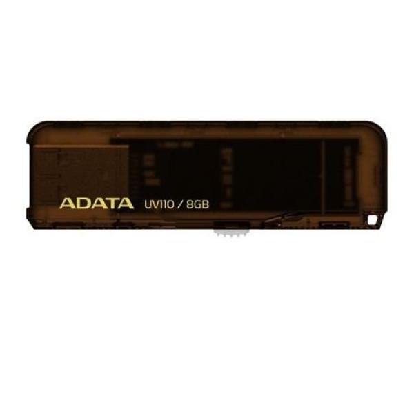 Флэш-накопитель USB2.0   8GB A-Data DashDrive UV110 AUV110-8G-RBR, коричневый