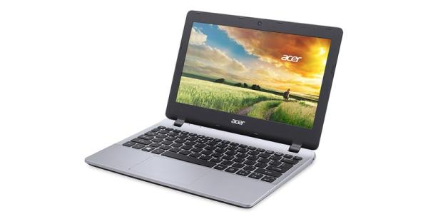 Ноутбук 11" Acer Aspire E3-112-C97Q (NX.MRLER.002), Celeron N2840 2.16 2GB 500GB iHM70 2USB2.0 LAN WiFi BT HDMI камера MMC/SD/SDHC/SDXC 1.29 кг W8.1 серебристый-черный