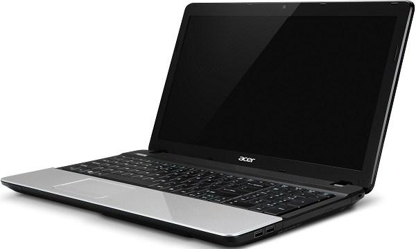 Ноутбук 15" Acer Aspire E1-571G-53234G50Mnks, Core i5-3230M 2.6 4GB 500GB iHD4000 GF710M 1GB DVD-RW 3*USB2.0 LAN WiFi HDMI/VGA камера MMC/MS/MS Pro/SD/xD 2.5кг W8 черный-серебристый