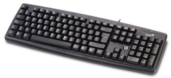 Клавиатура Genius KB-06XE, PS/2, черный