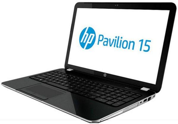 Ноутбук 15" HP Pavilion 15-n072sr (F4B07EA), Core i5-4200U 1.6 8GB 500GB iHD4400 GT740M 2GB DVD-RW USB2.0/2USB3.0 LAN WiFi BT HDMI камера MMC/SD 2.28кг W8 серебристый-черный