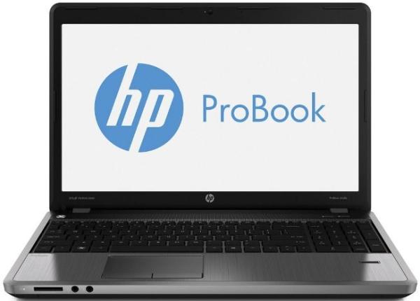 Ноутбук 15" HP ProBook 4540s (H6R10EA), Core i3-3110M 4GB 500GB iHM76(iHD4000) DVD-RW 2USB2.0/2USB3.0 LAN WiFi BT HDMI/VGA камера MS/MS Pro/SD 2.3кг Linux серебристый сумка