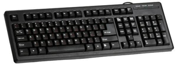 Клавиатура 3Cott KB-100, USB, черный