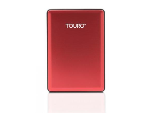 Жесткий диск внешний 2.5" USB3.0  1TB Hitachi Touro S (0S03779), 7200rpm, microUSB B, компактный, красный