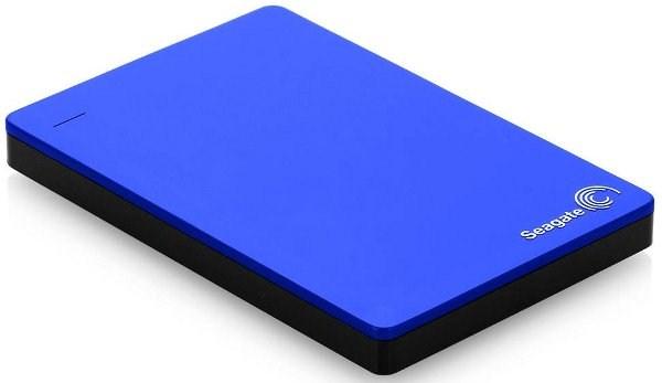 Жесткий диск внешний 2.5" USB3.0  1TB Seagate Backup Plus STDR1000202, 5400rpm, 16MB cache, microUSB B, компактный, синий