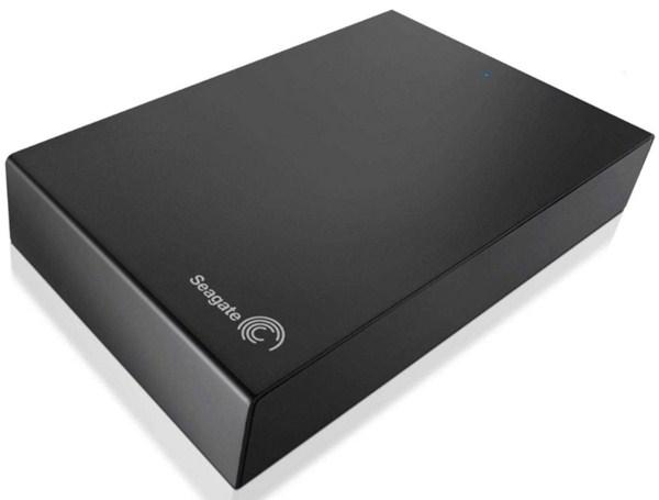 Жесткий диск внешний 3.5" USB3.0 3TB Seagate Expansion STBV3000200, microUSB B, БП, черный