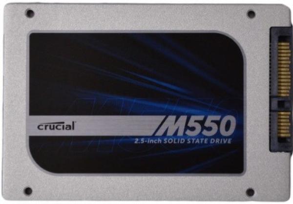 Накопитель SSD 2.5" SATA  128GB Crucial M550 CT128M550SSD1, SATAIII, MLC, 550/350MB/s