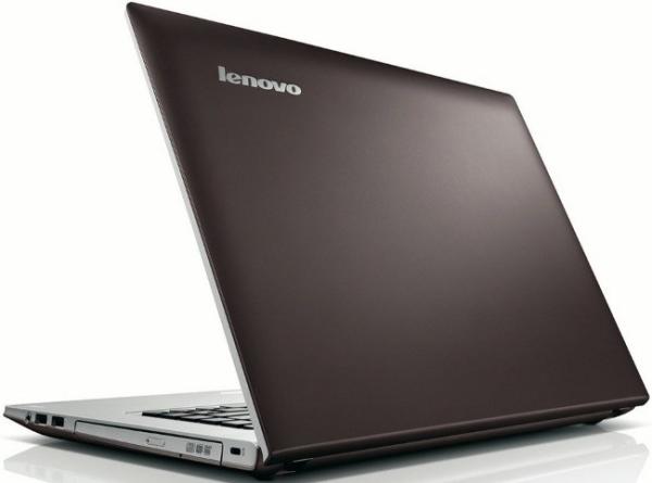 Ноутбук 15" Lenovo Ideapad Z500 (59-380361), Core i7-3612QM 2.1 8GB 1TB iHD4000 GT740M 2GB DVD-RW 2USB2.0/USB3.0 LAN WiFi BT HDMI/VGA камера MMC/SD подсветка клав-ры 2.9кг W8 коричневый-серебристый
