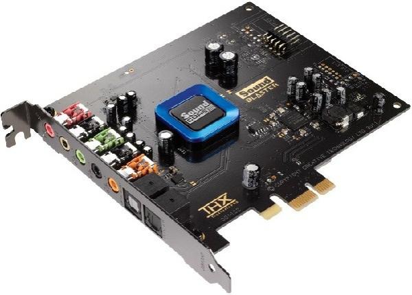 Звуковая карта Creative Recon3D, PCI-Ex1, аудио входы микрофонный/ SPDIF Optical, выходы 5.1/ SPDIF Optical, Dolby Digital Live, SB1350
