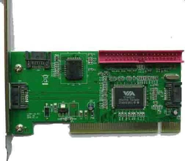 Контроллер IDE/SATA AgeStar AS-PS3I1-V, PCI, ATA133, 3*SATA