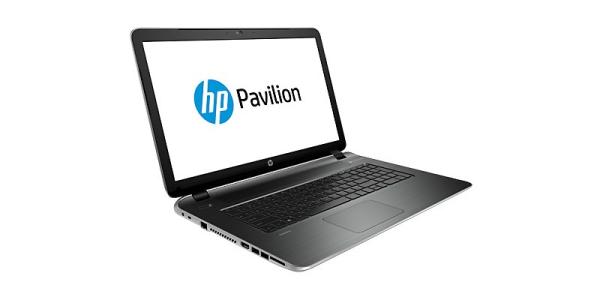 Ноутбук 17" HP Pavilion 17-f009sr (G7Y09EA), AMD A10-5745M 2.1 12GB 1TB 1600*900 R7 M260 2GB DVD-RW USB2.0/2USB3.0 LAN WiFi BT HDMI камера SD 2.9кг W8.1 черный-серебристый