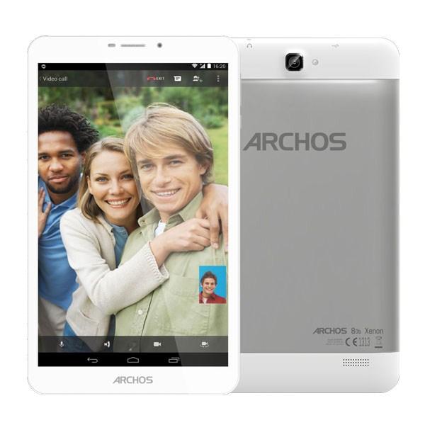 Планшет  8" Archos 80b Xenon, 1280*800, ARM 1.3ГГц, 8GB, 3G, WiFi, SD-micro, 2 камеры 2/0.3Мпикс, Android 4.2, 206*122*9.6мм, 345г, серебристый
