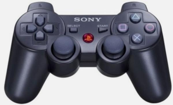 Игровой манипулятор GamePad беспроводной для PS3 Sony Dualshock 3, USB, вибрация, 4 позиции, 6 кнопок, 2 аналоговых джойстика, 4 курка, пластик, черный, PS719902621/PS719255932