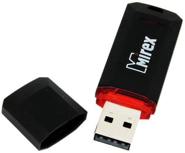 Флэш-накопитель USB2.0  16GB Mirex KNIGHT 13600-FMUKNT16, черный