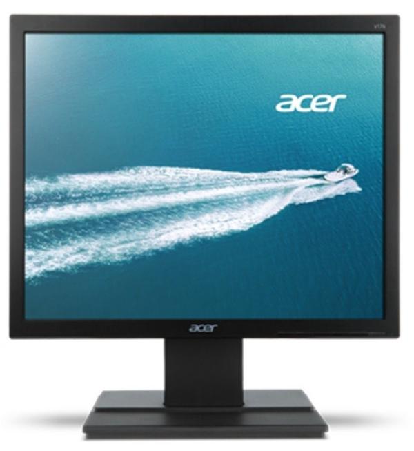 Монитор ЖК 17" Acer V176Lb, 1280*1024 LED, 4:3, 250кд, DC 50000:1, 5мс, TN, 170/160, черный