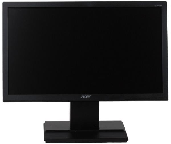Монитор ЖК 19" Acer V196HQLAb, 1366*768 LED, 16:9, 200кд, DC 100000000:1, 5мс, TN, 90/65, черный